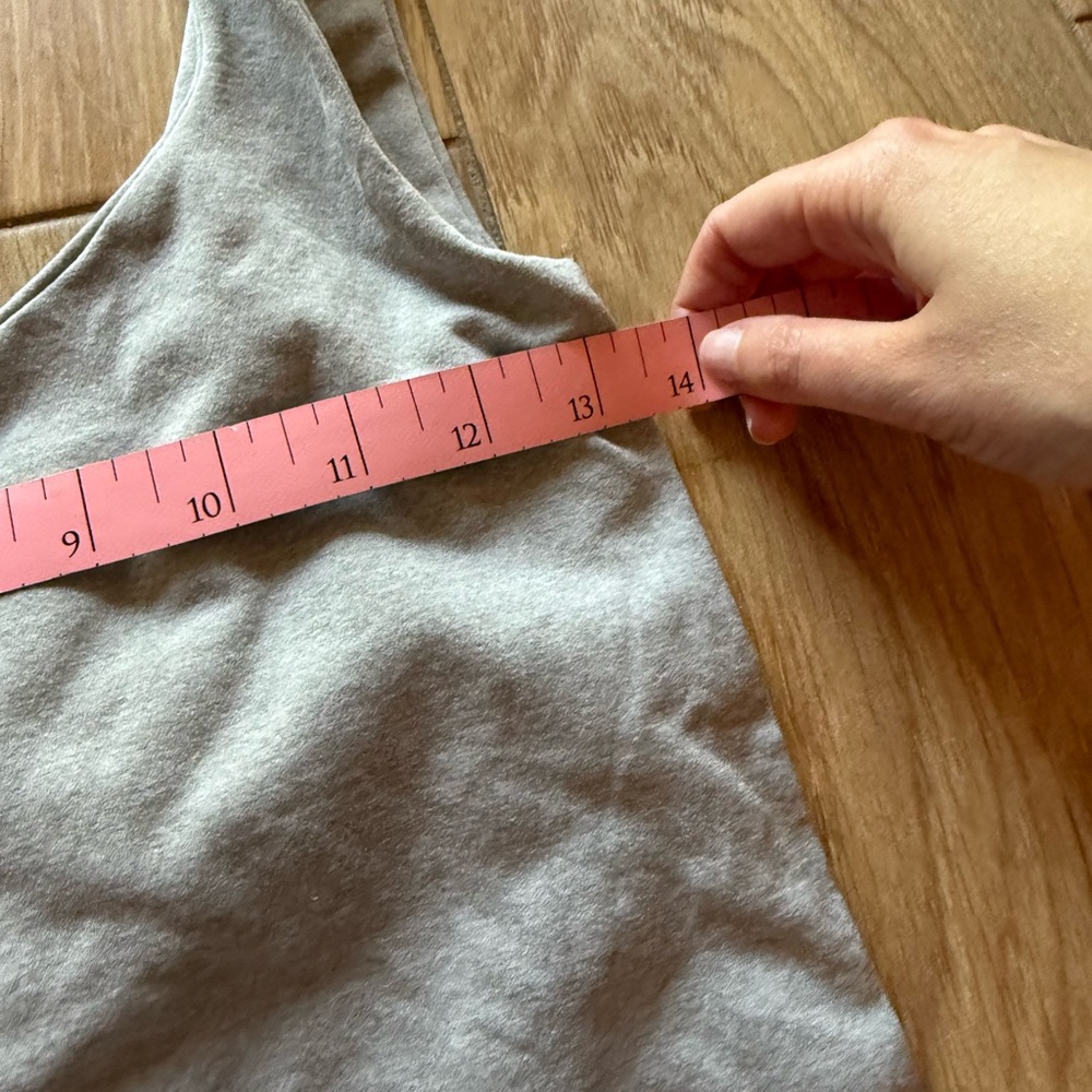 Free People Clean Lines grey Bodysuit medium/large - Picture 3 of 6